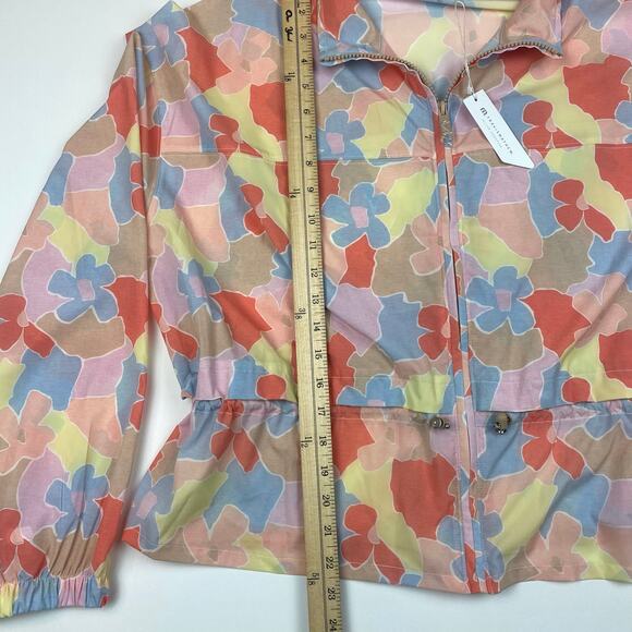 Women’s Travis Mathew “Girls Weekend” Top jacket Sz. XL -Full Zip Floral - Picture 4 of 12